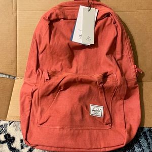 Red Herschel backpack